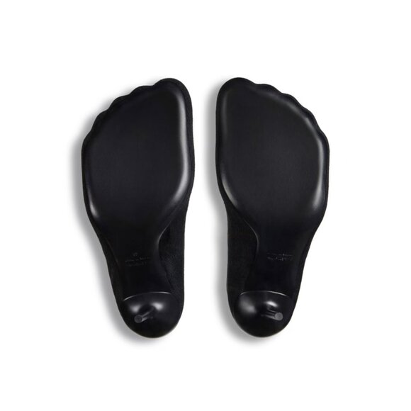 BALENCIAGA WOMEN'S ANATOMIC 110MM HEEL TOE BOOTIE IN BLACK SIZE 37 NIB - Picture 9 of 11